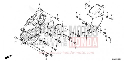 COPERCHIO CARTER MOTORE SINISTRO CB1100SAE di 2014